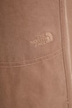 Bavlněné kalhoty The North Face Cedar Canvas Work hnědá NF0A8B9D6IH1
