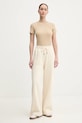 Guess Originals pantaloni tuta W5RB70.K68I1 beige SS25