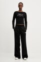 Hugo Blue pantaloni de trening 50537080 negru SS25