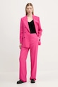 HUGO spodnie 50537611 różowy SS25