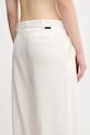 HUGO pantaloni din in bej 50537619