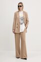 HUGO pantaloni 50540807 beige SS25