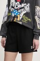 HUGO szorty bawełniane aplikacja czarny 50536943