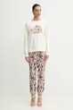 Liu Jo pantaloni TA5293.TS964 alb SS25