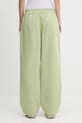 Odzież Y-3 spodnie dresowe French Terry Wide Leg Pant JM7841 zielony