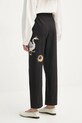 The Sleeper pantaloni de bumbac negru HC2402EP