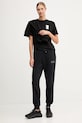 Napapijri spodnie dresowe M-Box NP0A4HZ60411 czarny SS25