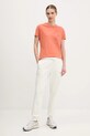 Napapijri pantaloni M-Box NP0A4HZ62061 alb SS25