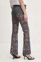 Ρούχα Παντελόνι Never Fully Dressed Charcoal Lace NFDTR453 γκρί