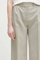 Coperni pantaloni Wide Leg Tailored beige COPP90F3004