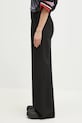 Брюки Coperni Wide Leg Tailored COPP90F3004 чёрный SS25
