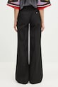 Одежда Брюки Coperni Wide Leg Tailored COPP90F3004 чёрный