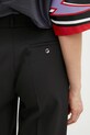 Coperni pantaloni Wide Leg Tailored negru COPP90F3004