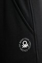 United Colors of Benetton pantaloni de trening negru 31NB3F04E