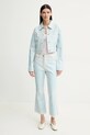 Stand Studio pantaloni de piele Michaela 66447.7860 albastru SS25