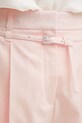 BOSS pantaloni scurți din lână 50537395 roz