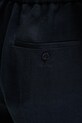 BOSS pantaloni scurți din amestec de in bleumarin 50537403
