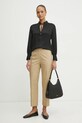 BOSS pantaloni 50540589 bej SS25