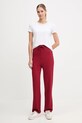 Штани лаунж BOSS 50535771 бордо AW25