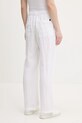 Superdry spodnie lniane biały W7011182A.04C
