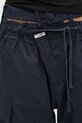 Ottolinger pantaloni Baggy Cargo 106.200106.02 bleumarin
