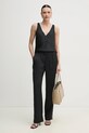 Панталон Calvin Klein K20K208365 черен SS25