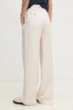 Abbigliamento Tommy Hilfiger pantaloni in lino misto WW0WW45464 beige