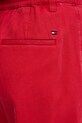 Kalhoty Tommy Hilfiger červená WW0WW45589