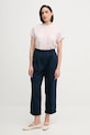 Nohavice Tommy Hilfiger WW0WW45589 tmavomodrá SS25