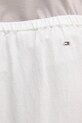 Lanene hlače Tommy Hilfiger bela WW0WW44782