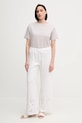 Льняные брюки Tommy Hilfiger WW0WW44782 бежевый SS25