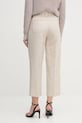Oblečení Kalhoty s příměsí lnu Tommy Hilfiger WW0WW45461 béžová