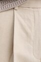 Tommy Hilfiger pantaloni din amestec de in bej WW0WW45461
