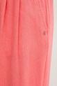 Dkny spodnie lniane pomarańczowy DJ5P3017