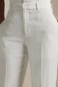 Polo Ralph Lauren spodnie lniane biały 211935401
