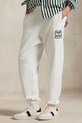 Polo Ralph Lauren pantaloni de trening 211970420 alb SS25