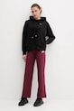 Puma pantaloni de trening 682429 burgundia AW25