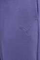 Puma pantaloni de trening din bumbac violet 685667