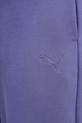 Bavlnené tepláky Puma fialová 685667
