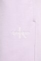 Παντελόνι φόρμας Calvin Klein Jeans μωβ LV047B235G