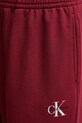 Tepláky Calvin Klein Jeans burgundské LV047B235G