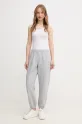 Calvin Klein Jeans pantaloni tuta LV047B235G grigio SS25