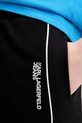 Karl Lagerfeld Jeans pantaloni de trening din bumbac negru A2W10094