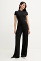 Guess pantaloni LIA O5GB00.KCQ72 negru SS25