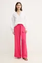 Gaudi pantaloni 511BD25011 rosa SS25