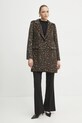 Morgan pantaloni PFLAC.F PFLAC.F nero SS25