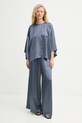 By Malene Birger pantaloni CLORELLA 103309 albastru SS25