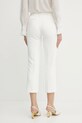 Odzież Elisabetta Franchi spodnie PA09852E2 biały