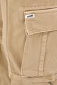 Bavlněné kalhoty Guess Originals béžová W5GA2I.WGCVA