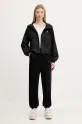 Tommy Jeans spodnie dresowe bawełniane dziecięce DW0DW20679 czarny SS25